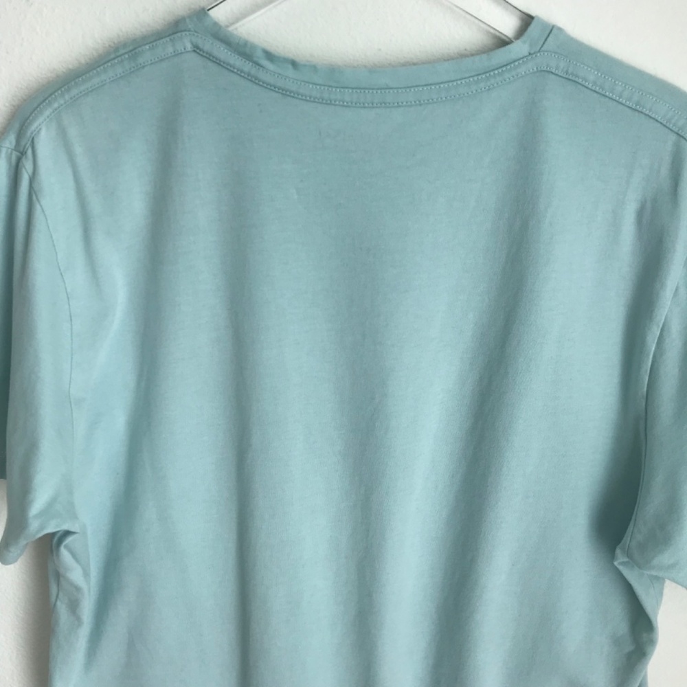 AllSaints Pale Blue Crewneck Short Sleeve Tee - Picture 4 of 9